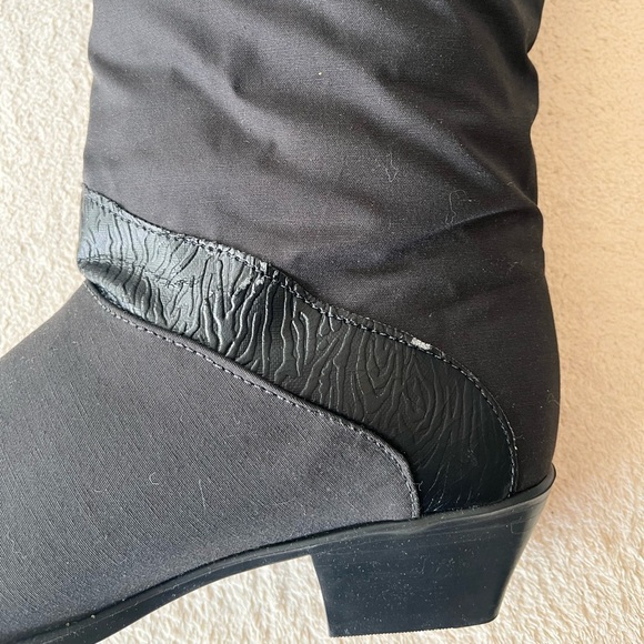 NWT Vintage Santana Canada Waterproof Winter Boots 8 Black - Picture 16 of 16